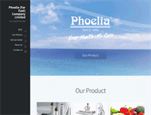 Tablet Screenshot of phoelia.com
